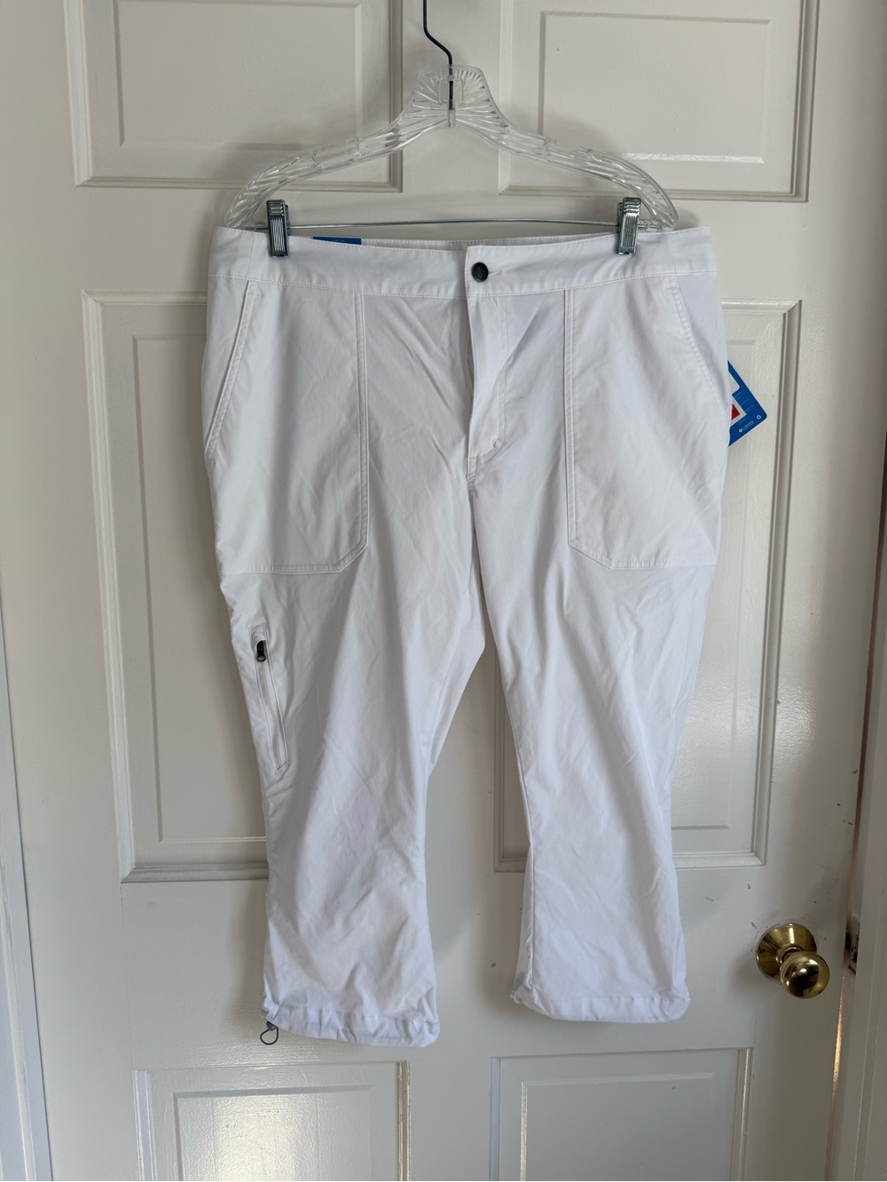 Columbia White Cropped Outdoor Pants